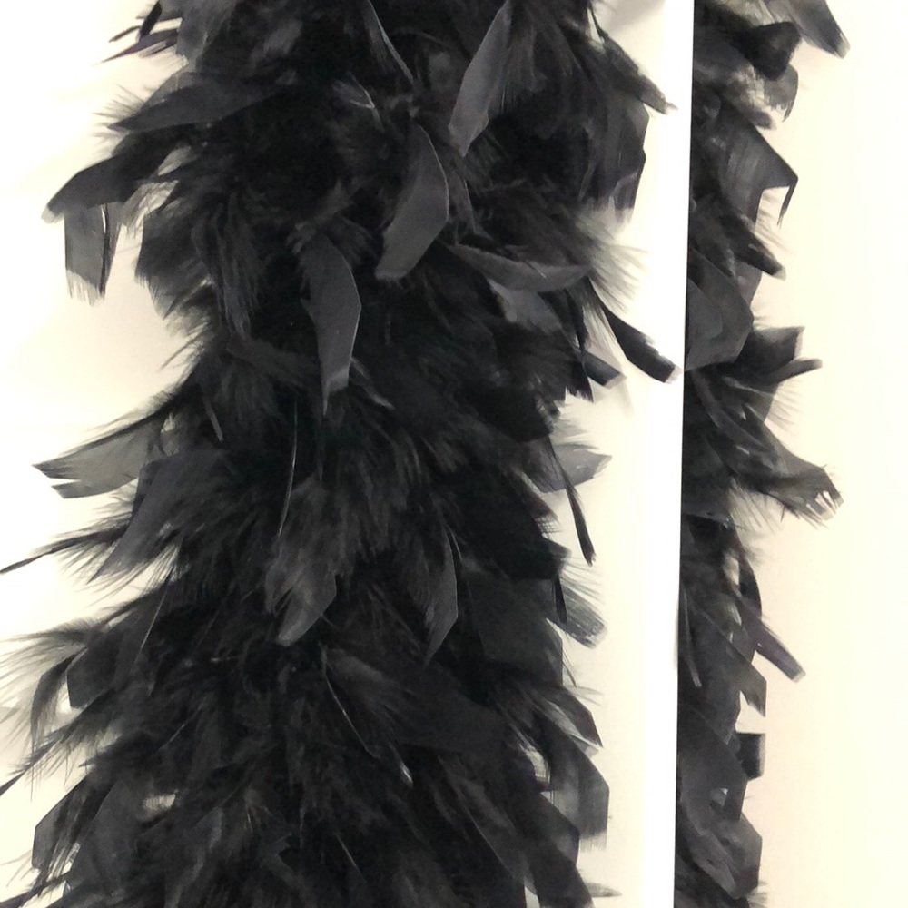 Real feather boa